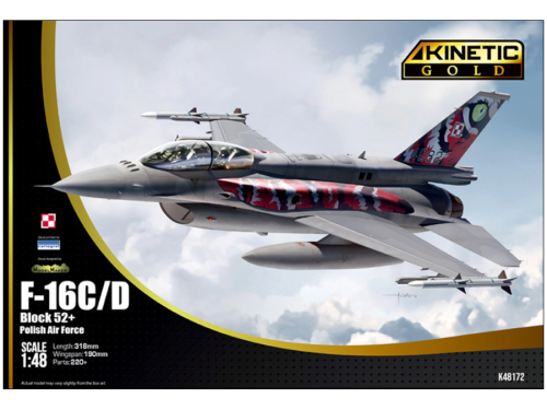 Samolot F-16C/D Block 52+ Polish Air Force K48172 Kinetic