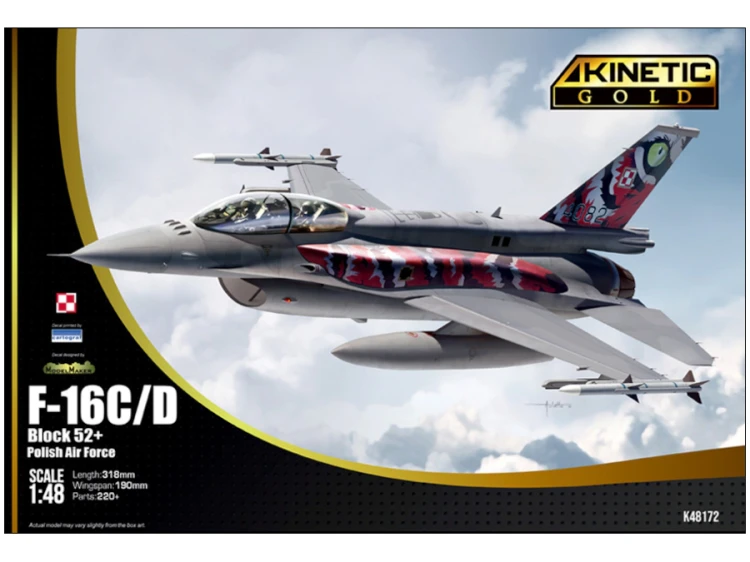 Samolot F-16C/D Block 52+ Polish Air Force K48172 Kinetic