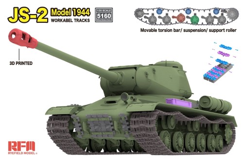 Czołg IS-2 Model 1944 RM-5160 RFM
