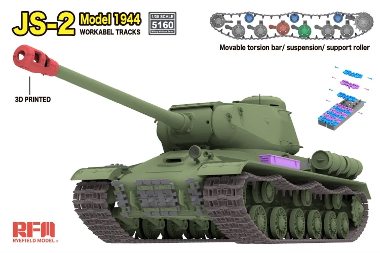 Czołg IS-2 Model 1944 RM-5160 RFM