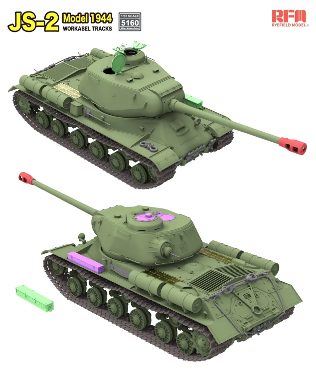Czołg IS-2 Model 1944 RM-5160 RFM