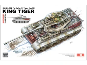 Czołg Sd.Kfz.182 Pz.Kpfw. VI Tiger Ausf.B King Tiger Clear Version