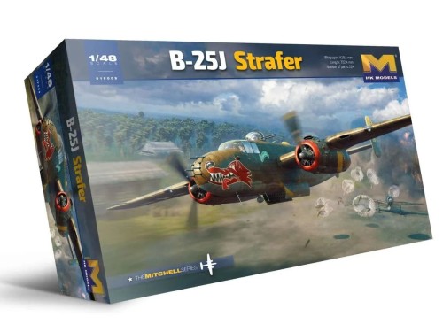 Samolot North American B-25J Mitchell Strafer 01F009 HK Models