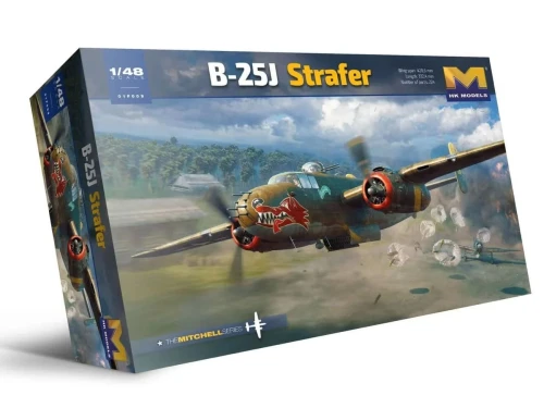 Samolot North American B-25J Mitchell Strafer 01F009 HK Models