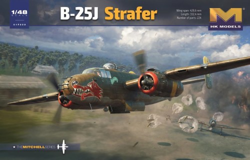 Samolot North American B-25J Mitchell Strafer 01F009 HK Models