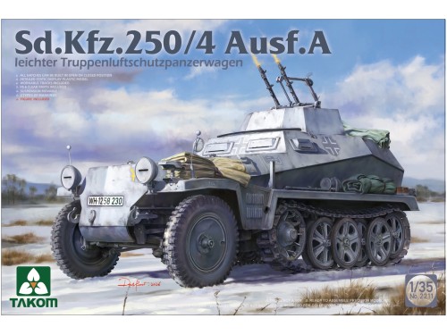 Sd.Kfz.250/4 Ausf.A Leichter Truppenluftschutzpanzerwagen 2211 Takom