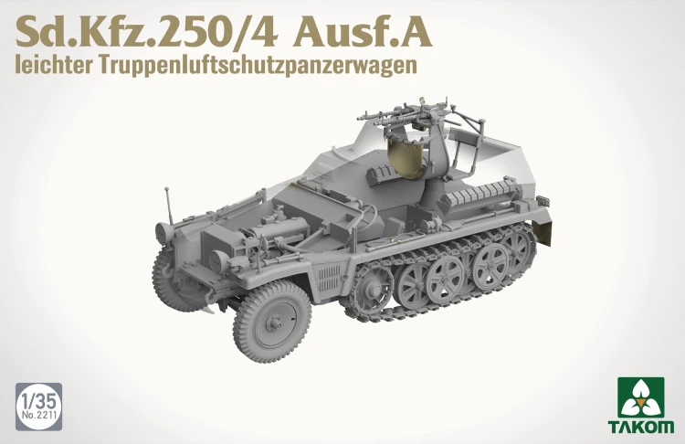 Sd.Kfz.250/4 Ausf.A Leichter Truppenluftschutzpanzerwagen 2211 Takom