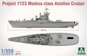 Krążownik lotniczy Project 1123 Moskva Class Aviation Cruiser 6019 Takom