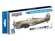 Zestaw farb akrylowych RAF North Africa & Mediterranean 1940-45 HTK-BS123 Hataka