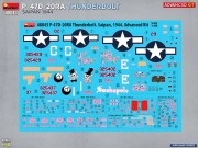 Samolot Republic P-47D-20RA Thunderbolt Saipan 1944 48043 MiniArt