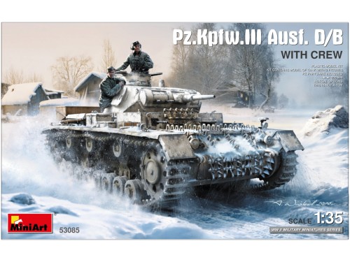 Czołg Pz.Kpfw.III Ausf. D/B 53085 MiniArt