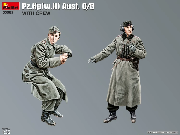 Czołg Pz.Kpfw.III Ausf. D/B 53085 MiniArt