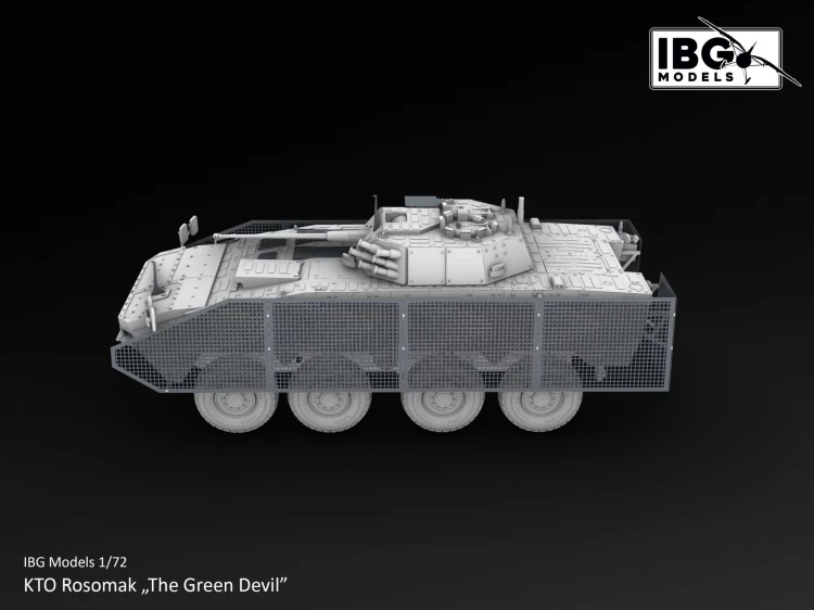 Transporter KTO Rosomak "the Green Devil" 72135 IBG