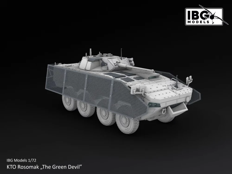 Transporter KTO Rosomak "the Green Devil" 72135 IBG