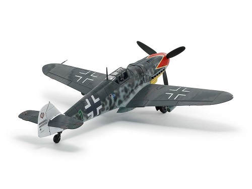 Samolot Messerschmitt Bf109 G-6 Late Production 61128 Tamiya