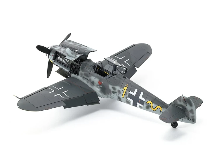 Samolot Messerschmitt Bf109 G-6 Late Production 61128 Tamiya
