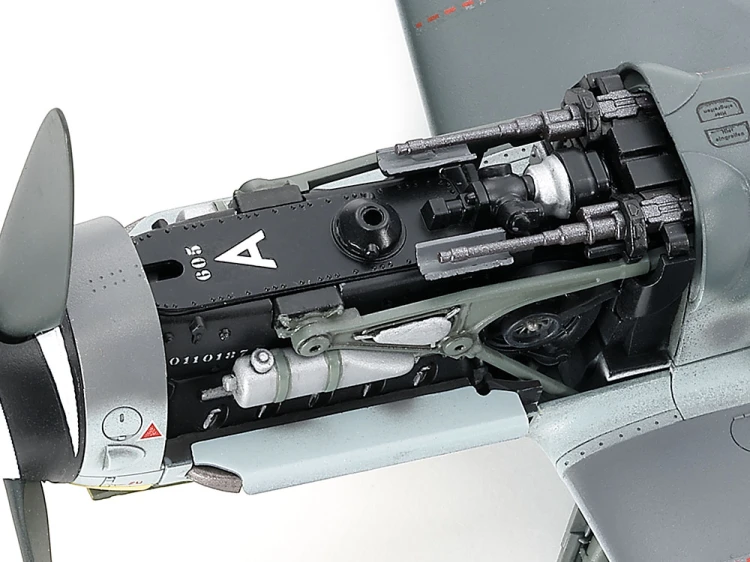 Samolot Messerschmitt Bf109 G-6 Late Production 61128 Tamiya