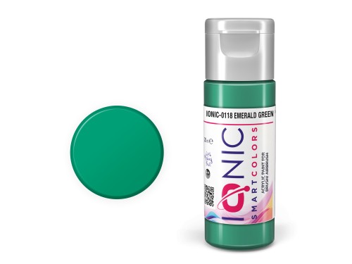 Farba akrylowa IONIC Smart Colors Emerald Green IONIC-0118 AMMO Mig Jimenez