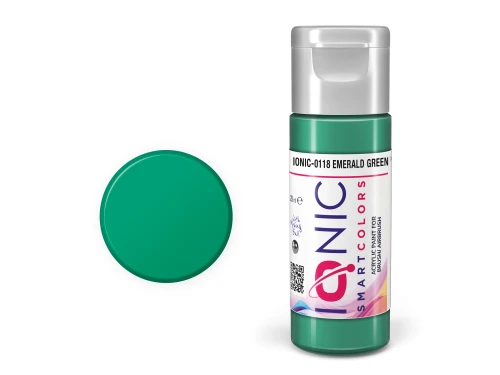 Farba akrylowa IONIC Smart Colors Emerald Green IONIC-0118 AMMO Mig Jimenez