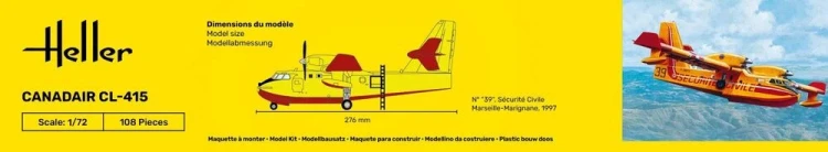 Samolot Canadair CL-415 56370 Heller