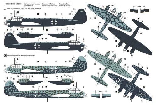 Samolot Junkers Ju 88 S-1 72088 Hobby 2000
