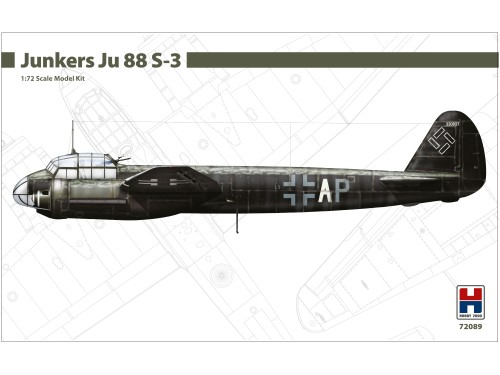 Samolot Junkers Ju 88 S-3 72089 Hobby 2000