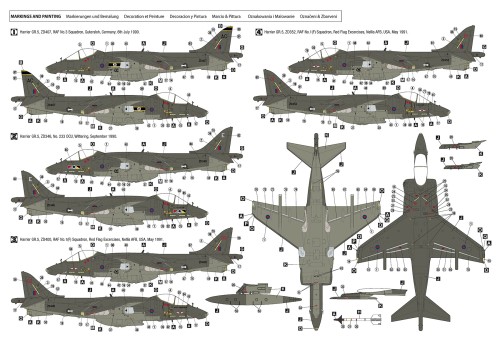 Samolot Harrier GR.5 48049 Hobby 2000