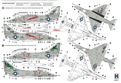 Samolot Douglas A-4E/F Skyhawk 48051 Hobby 2000