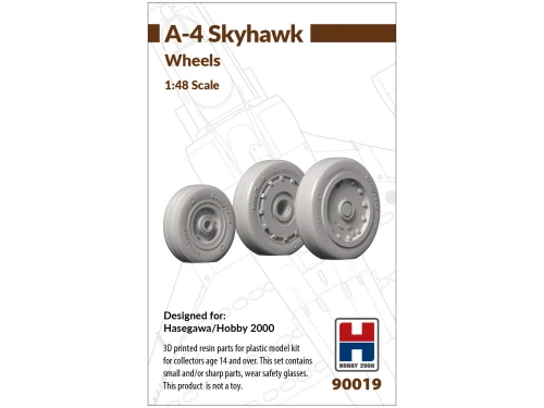 3D printed resin parts for A-4 Skyhawk 90019 Hobby 2000