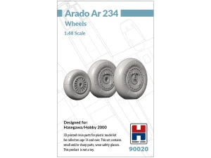 3D printed resin parts for Arado Ar 234