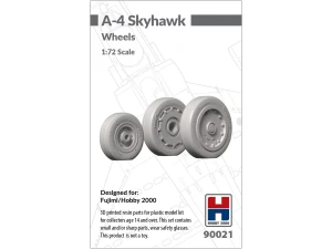 3D printed resin parts for A-4 Skyhawk