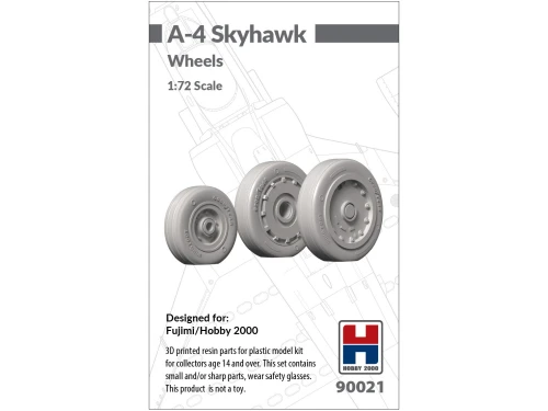 3D printed resin parts for A-4 Skyhawk 90021 Hobby 2000
