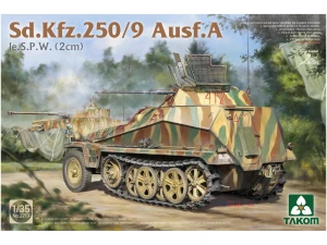 Transporter Sd.Kfz.250/9 Ausf.A le.S.P.W. (2 cm)