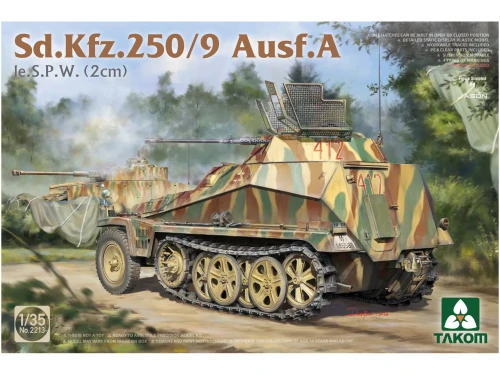 Transporter Sd.Kfz.250/9 Ausf.A le.S.P.W. (2 cm) 2213 Takom