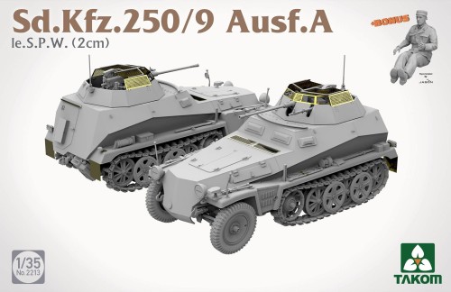 Transporter Sd.Kfz.250/9 Ausf.A le.S.P.W. (2 cm) 2213 Takom