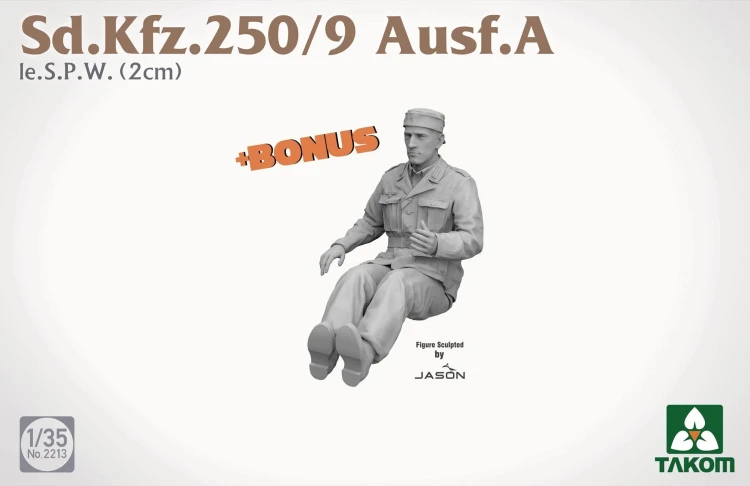 Transporter Sd.Kfz.250/9 Ausf.A le.S.P.W. (2 cm) 2213 Takom
