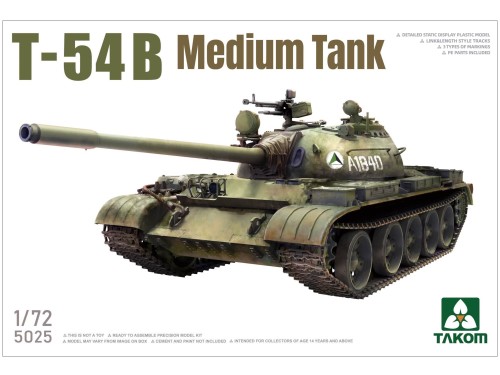 Czołg T-54B Medium Tank 5025 Takom