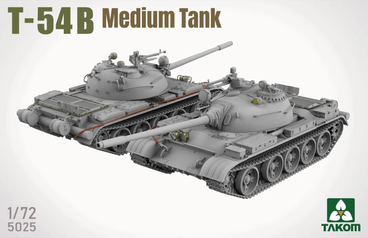 Czołg T-54B Medium Tank 5025 Takom