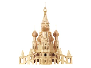 Kościół Petersburgh Church składanka drewniana puzzle 3D