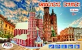 Kościół Mariacki w Krakowie składanka drewniana puzzle 3D P453 Sea-Land