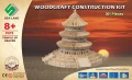 Świątynia Nieba w Pekinie składanka drewniana puzzle 3D P075 Sea-Land