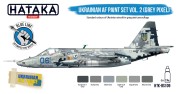 Zestaw farb akrylowych Ukrainian AF Vol. 2 (Grey Pixel) HTK-BS109 Hataka
