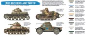 Zestaw farb akrylowych Early WW2 French Army HTK-BS21 Hataka