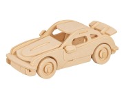 Samochód sportowy składanka drewniana puzzle 3D P066A Sea-Land