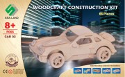 Samochód sportowy składanka drewniana puzzle 3D P066 Sea-Land