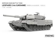Czołg German Main Battle Tank Leopard 2A4 (Ukraine) TS-058 Meng