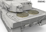 Czołg German Main Battle Tank Leopard 2A4 (Ukraine) TS-058 Meng