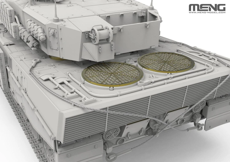 Czołg German Main Battle Tank Leopard 2A4 (Ukraine) TS-058 Meng