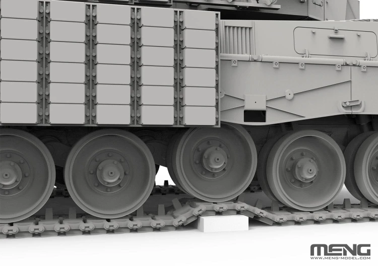 Czołg German Main Battle Tank Leopard 2A4 (Ukraine) TS-058 Meng