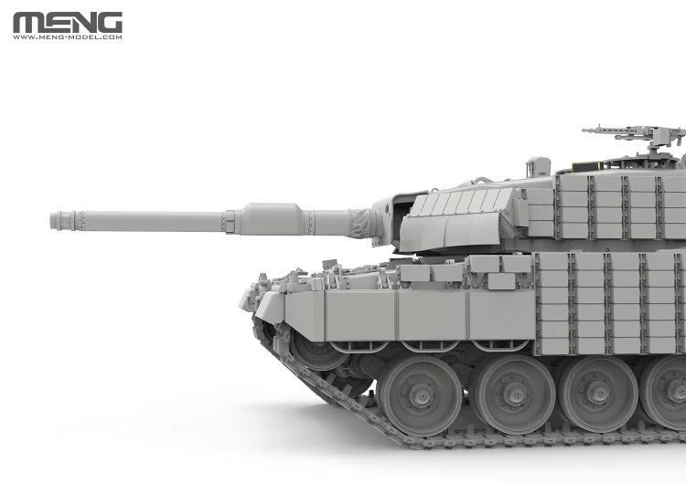Czołg German Main Battle Tank Leopard 2A4 (Ukraine) TS-058 Meng